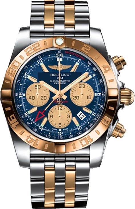 breitling chronoliner gold|Breitling gold watch price.